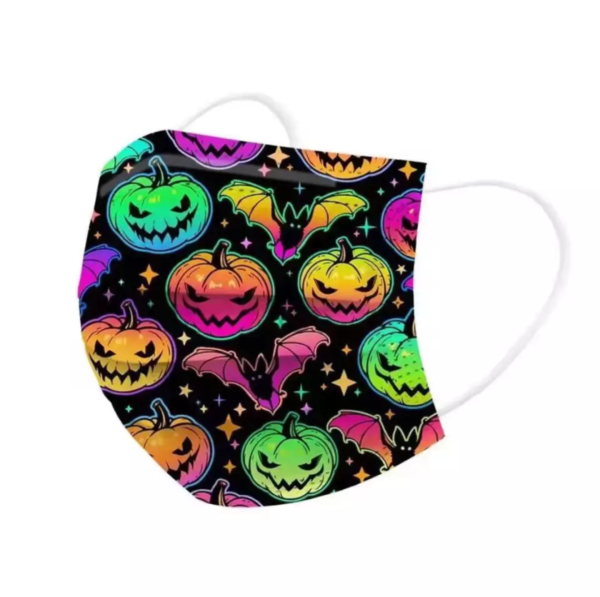 Einwegmasken "colorful halloween"